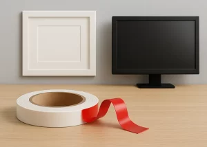 نوار چسب دو طرفه برای تابلوها و نمایشگرها
